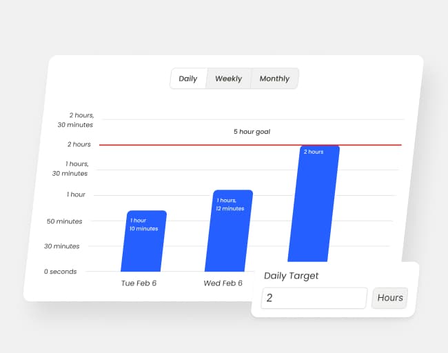 Long Term Goals Feature